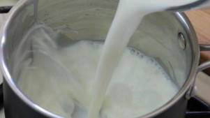 Süt hazırlanması